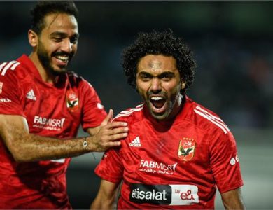 حسين الشحات يتقدم للأهلى أمام منتخب السويس فى كأس مصر